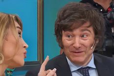 Javier Milei y Fatima Flórez subieron su primer video juntos a las redes. Foto: Captura de video El Trece