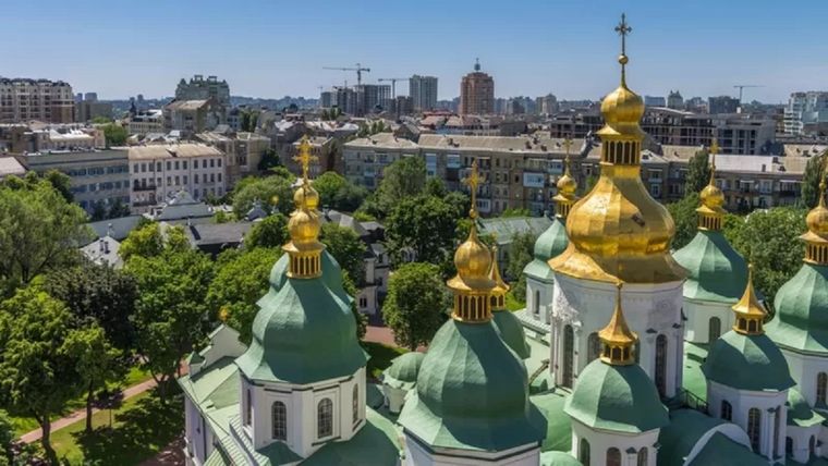 Santa Sofia, en Kiev. Foto: GETTY IMAGES
