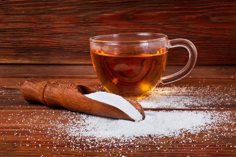 Bicarbonato y Té negro