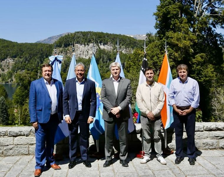 Los gobernadores patagónicos se reúnen este martes en el Senado Foto: MDZ archivo