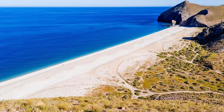 La Playa de los Muertos está ubicada en Almería.&nbsp;