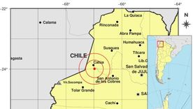Un sorpresivo sismo se sintió en la cordillera este sábado. Un sorpresivo sismo se sintió en la cordillera este sábado.