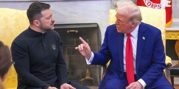 Después de su polémica reunión con Trump, Zelensky se refirió a la posibilidad sobre un tratado de paz