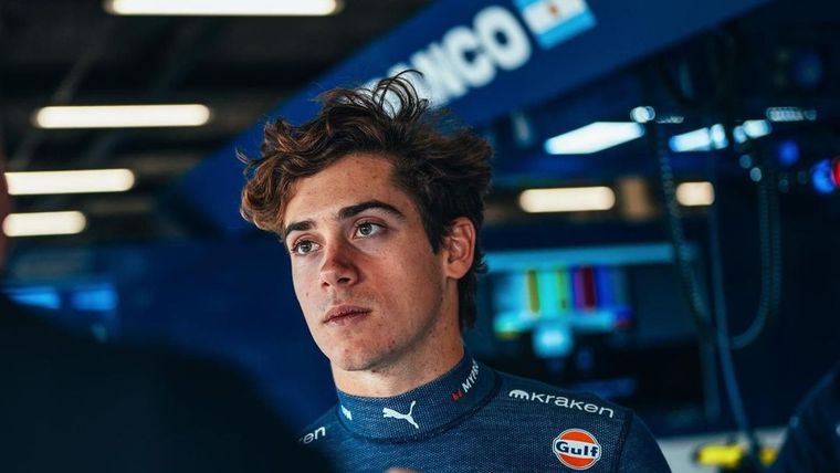 Franco analizó su clasificación en Monza. Foto: @FranColapinto