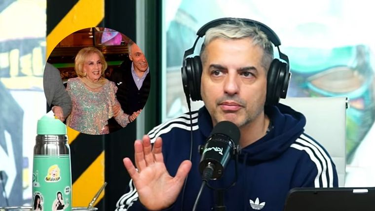 Ángel habló sobre Mirtha.&nbsp;