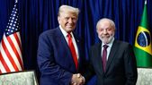 Aire para Brasil, se reunieron Donald Trump y Luiz Inácio Lula da Silva con resultado positivo. Foto Dpa Aire para Brasil, se reunieron Donald Trump y Luiz Inácio Lula da Silva con resultado positivo. Foto Dpa