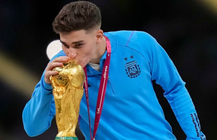 Julián Álvarez analizó su Mundial y aseguró que no esperaba el rendimiento que tuvo.