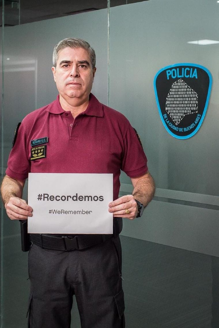 Berard, autoridad máxima de la Policía de la Ciudad Foto: Policía de la Ciudad