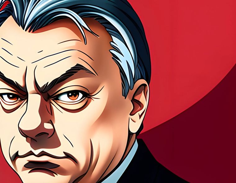 El hombre fuerte de Hungría Viktor Orbán consolida relación con Milei. Nos lo une el espanto, sino el amor.