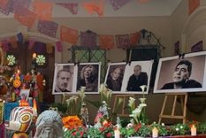 inesperado homenaje a diego maradona en mexico