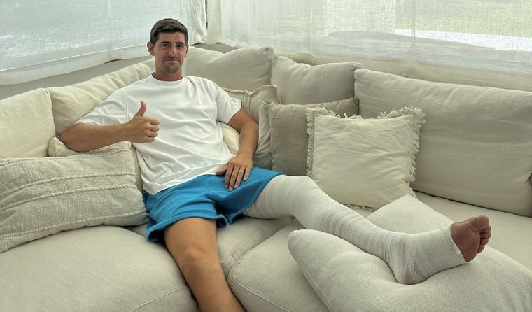 El belga tendrá entre seis y ocho meses de recuperación. Foto: EFE