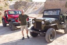 video imperdible: jeep willys 1954 vs jeep wrangler rubicon 2020