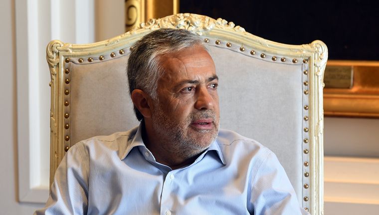 Alfredo Cornejo hizo un balance de la gestión en seguridad. Foto: ALF PONCE MERCADO / MDZ