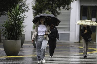 MDZol | La mañana comenzó con algunos chaparrones y lluvias aisladas.  Foto: Noticias Argentinas