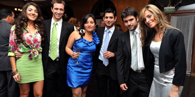 Sol, Federico, Verónica, Agustín, Franco y Gisela. Foto: Pablo Matar/Mediamza.com