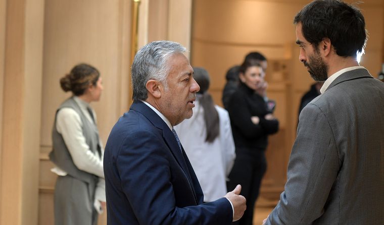 Alfredo Cornejo y Victor Fayad. Alfredo Cornejo y Victor Fayad.