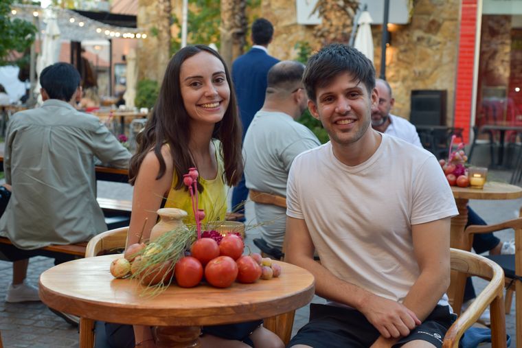Belén Allende y Renzo Vannucci. Belén Allende y Renzo Vannucci.