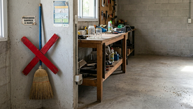 Adiós a la escoba. Fuente: IA Gemini. Adiós a la escoba. Fuente: IA Gemini.