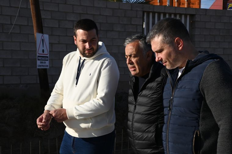 Mauricio Pinti Clop, Alfredo Cornejo y Diego Costarelli.