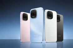 Cuatro opciones de color para el iQOO Z11 Turbo, incluyendo el modelo negro con terminación en fibra de vidrio.