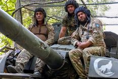 Tropas de Rusia en suelo de Ucrania. Foto: Efe.