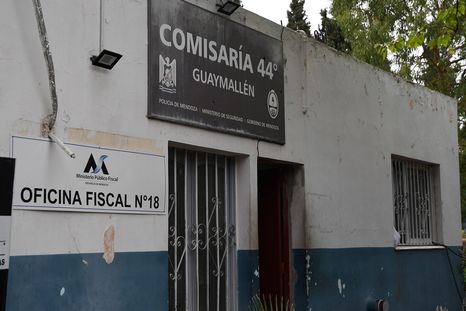 Comisaría 44 de Guaymallén. Imagen de Archivo. Comisaría 44 de Guaymallén. Imagen de Archivo.