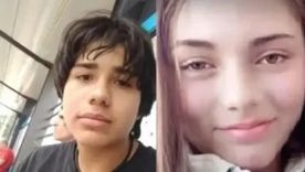 Paloma Gallardo y Josué Salvatierra fueron asesinado el sábado en un descampado de Florencio Varela Foto: NA