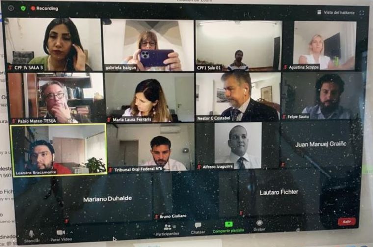 Audiencia del Juicio donde los iraníes fueron condenados. Audiencia del Juicio donde los iraníes fueron condenados.