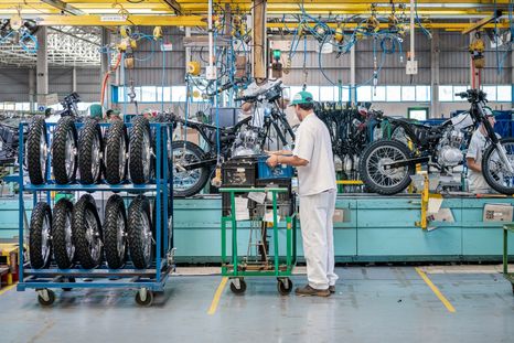 Fábrica de la empresa Honda Foto: Honda