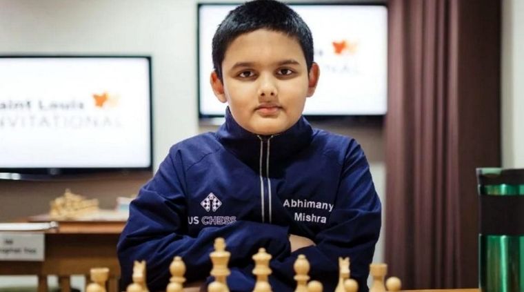 Abhimanyu Mishra, el niño Gran Maestro. Foto: LaVanguardia.