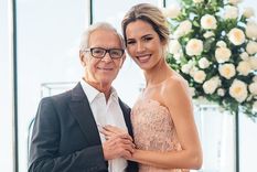 Eduardo y Elina Costantini anunciaron que tendrán un hijo Foto: Instagram @elinacostantini
