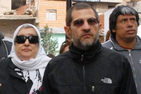 Hebe de Bonafini y Sergio Schoklender Hebe de Bonafini y Sergio Schoklender