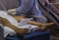 Los contagios se produjeron entre el personal de salud Foto: Telam Los contagios se produjeron entre el personal de salud Foto: Telam