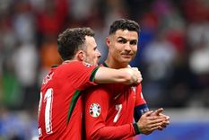 Cristiano Ronaldo y Diogo Jota habían sido campeones de la Nations League hace 26 días. Foto: @SelecaoPortugal Cristiano Ronaldo y Diogo Jota habían sido campeones de la Nations League hace 26 días. Foto: @SelecaoPortugal