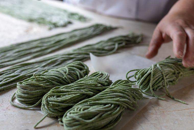 Esta receta de masa casera de fideos de espinaca combina lo mejor de la pasta artesanal con un toque saludable y lleno de sabor. Esta receta de masa casera de fideos de espinaca combina lo mejor de la pasta artesanal con un toque saludable y lleno de sabor.