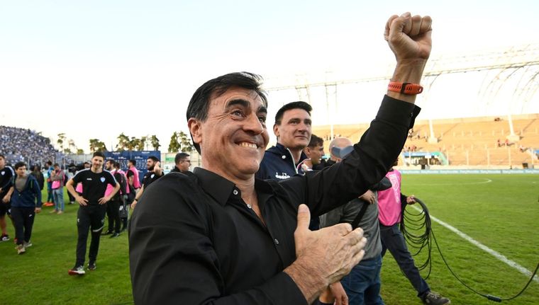 El DT se mostró orgulloso por el rendimiento de sus jugadores. Foto: FotoBaires