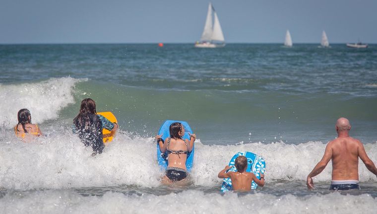 Mar del Plata es una de las ciudades balnearias favoritas Foto: Télam