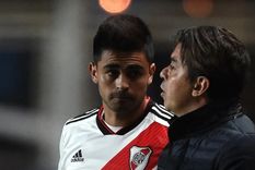Gallardo y el Pity, en River. Foto: @RiverPlate Gallardo y el Pity, en River. Foto: @RiverPlate