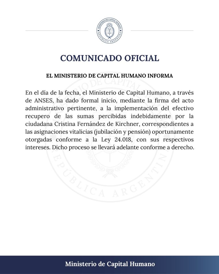 Comunicado de Capital Humano Comunicado de Capital Humano
