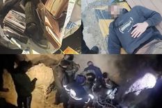 El clan de delincuentes fue detenido en Chubut tras robar y balear a un camionero.