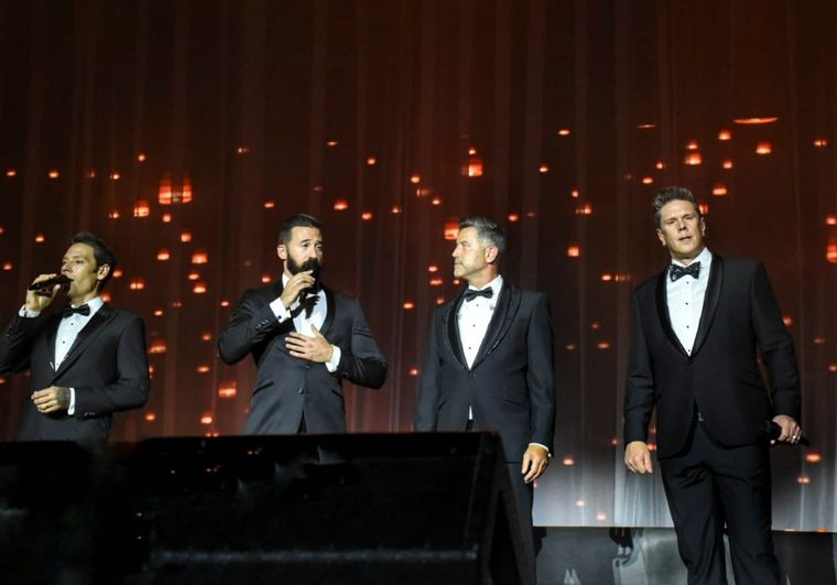 Il Divo pasó por Mendoza y dejó al público encantado. / Creditos: Laura Mussere