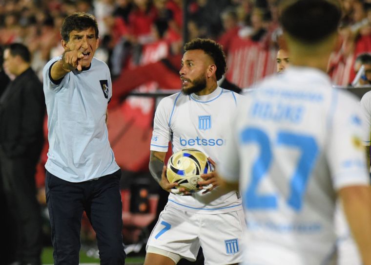 Gustavo Costas habló tras el triunfo de Racing ante Newells.