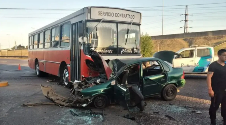 Así quedaron los vehículos involucrados