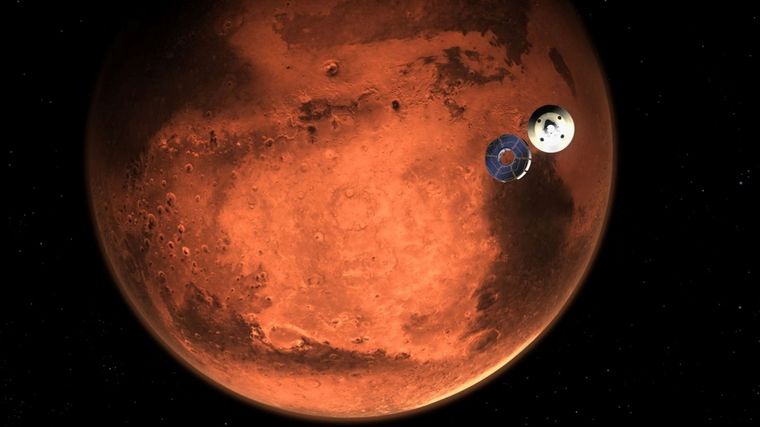 El planeta Marte sigue bajo la lupa de los científicos. Foto: Tendencias21.