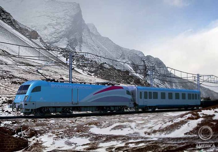 La Casa Rosada prepara plan para revitalizar trenes argentinos, entre ellos los que unirían Cuyo con Chile.