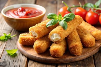 MDZol | Prepara estos deliciosos palitos de queso rebozados.
