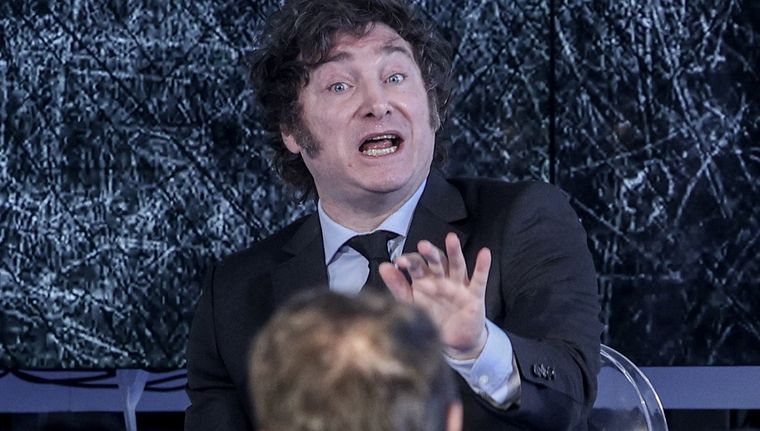 Milei no baja el tono frente a las tensiones con España Foto: DPA