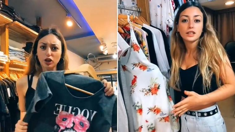 TikTok, video viral, vendedora