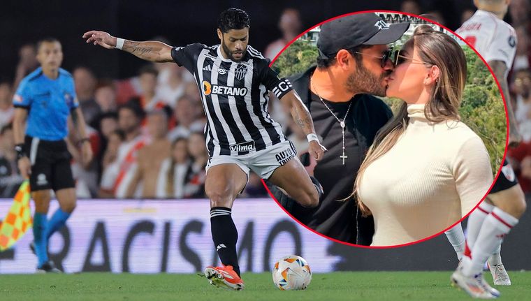 Hulk, de gran serie ante River, tiene dos hijos con la sobrina de su exesposa, en una historia que generó gran revuelo mediático en Brasil. Foto: EFE y @dra.camilasousa_