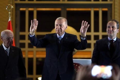 Desde Turquía, Recep Tayyip Erdogan acusa a Israel. Foto: Efe. Desde Turquía, Recep Tayyip Erdogan acusa a Israel. Foto: Efe.